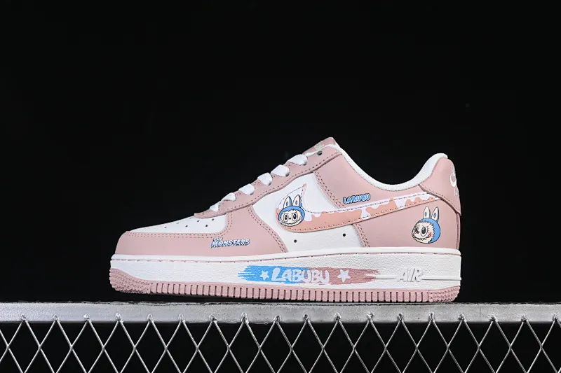 All Categories Nk Air Force 1 Air Force Series Nk Air Force 1 Low Air Force Low Nike Air Force 1'07 Low Pink Graffiti Lab Air Force One Low Casual Shoes KJ5188-005